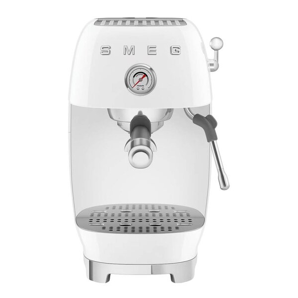 Manuell espressomaskin med Cold Brew ECF03 hvit