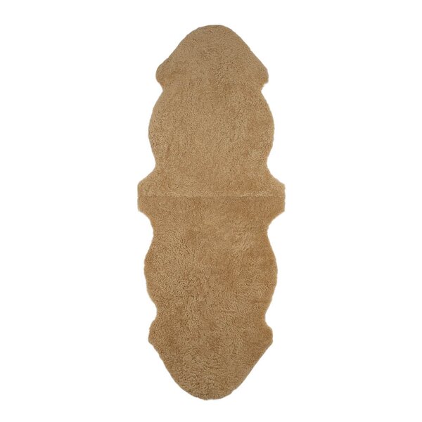 Saueskinn new zealand kort ull 160x60 cm honey