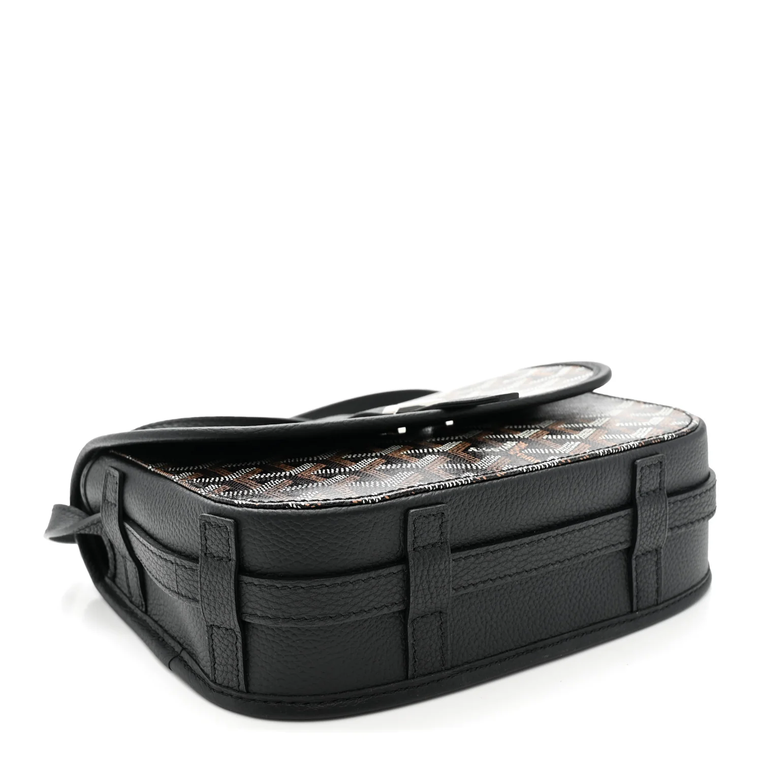 Goyardine Belvedere II PM Messenger Bag Black