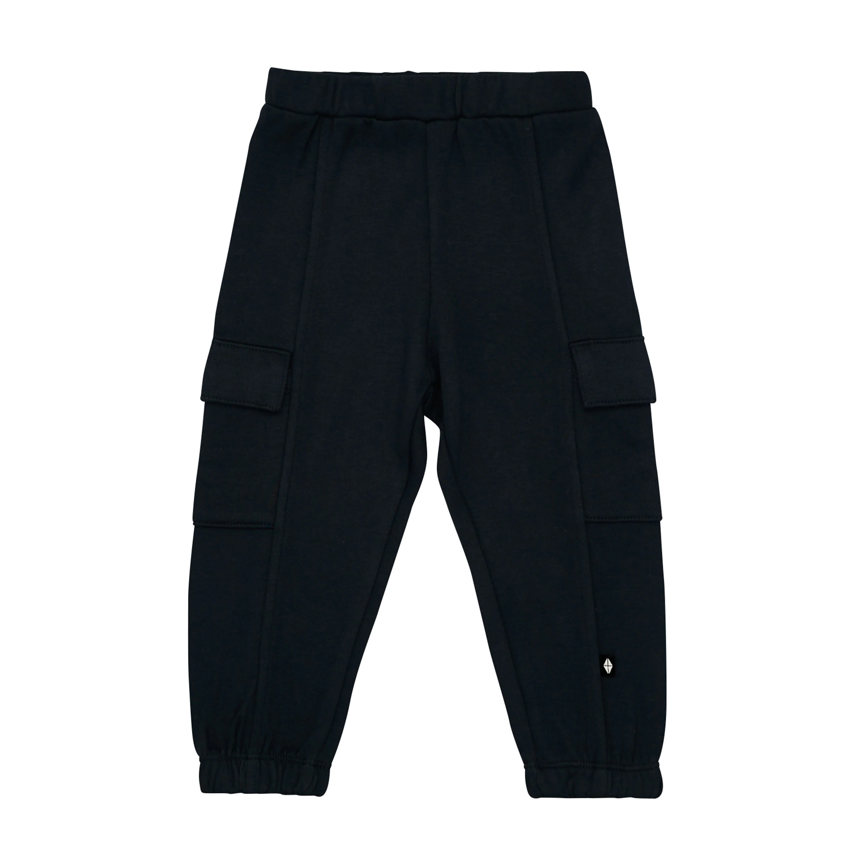 Fleece Cargo Pants in Midnight