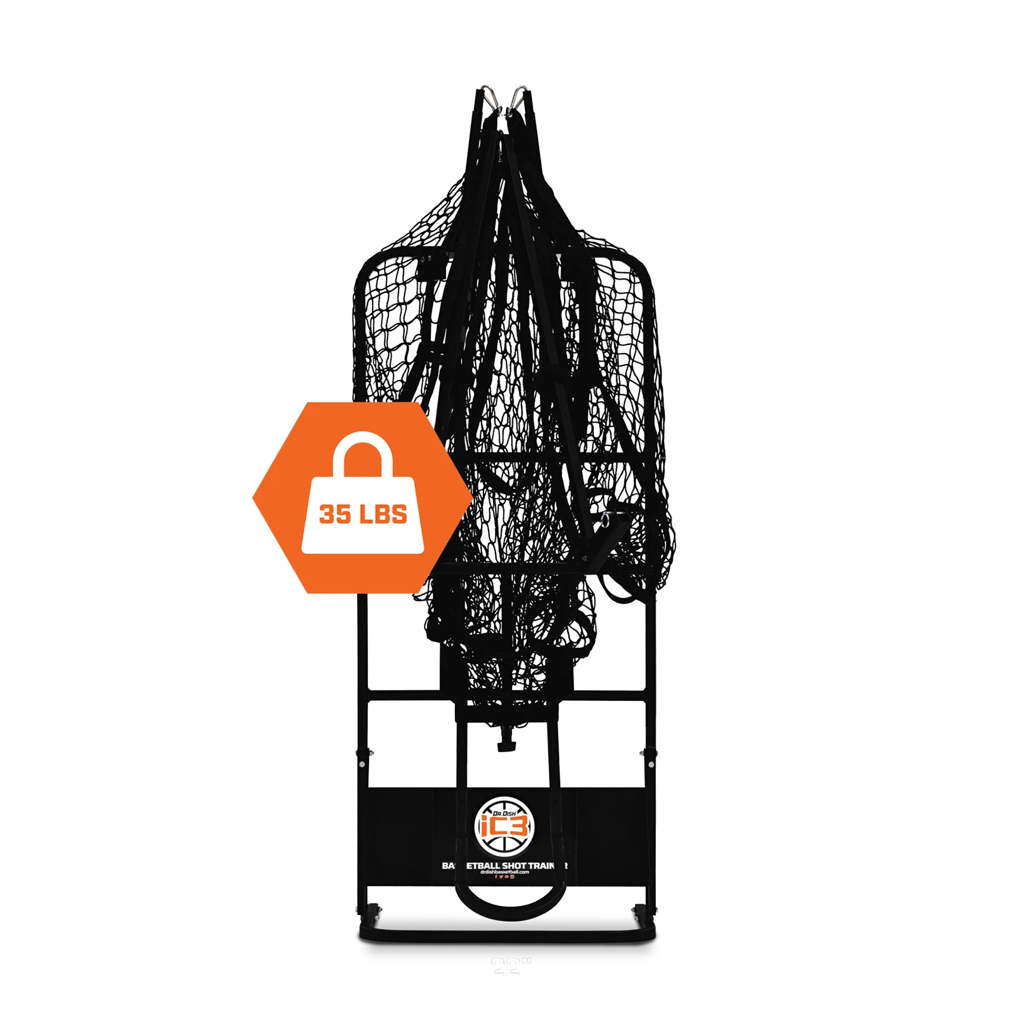 iC3 Basketball Return Shot Trainer for Pole and Wall Mount Hoops - Image 10