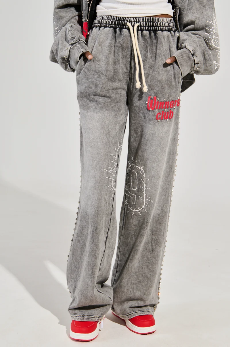 WINNERS CLUB WIDE LEG JOGGER - Akira Store