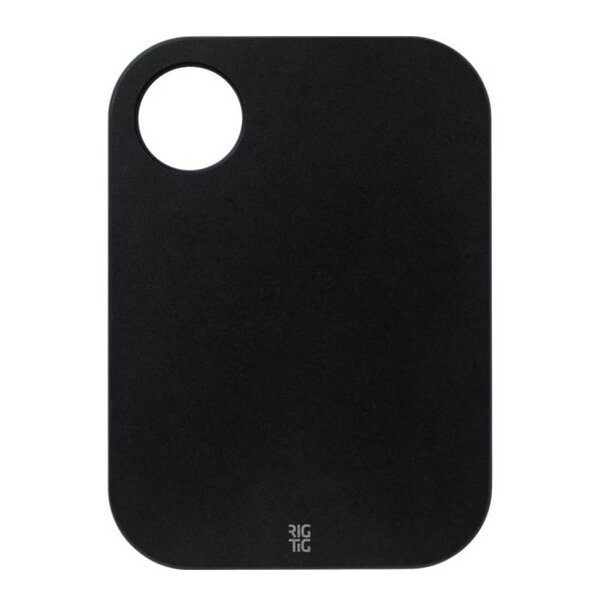 CUT-IT brød- og smørbrett 18,5 cm cellulose svart