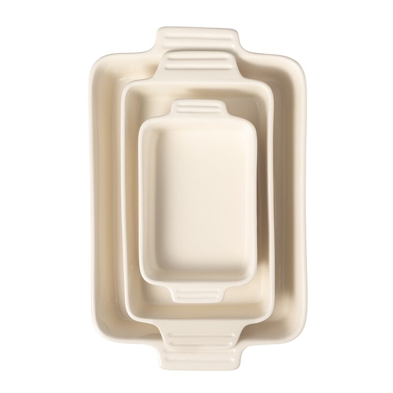 Classic ildfast form 37,5x24 cm hvit