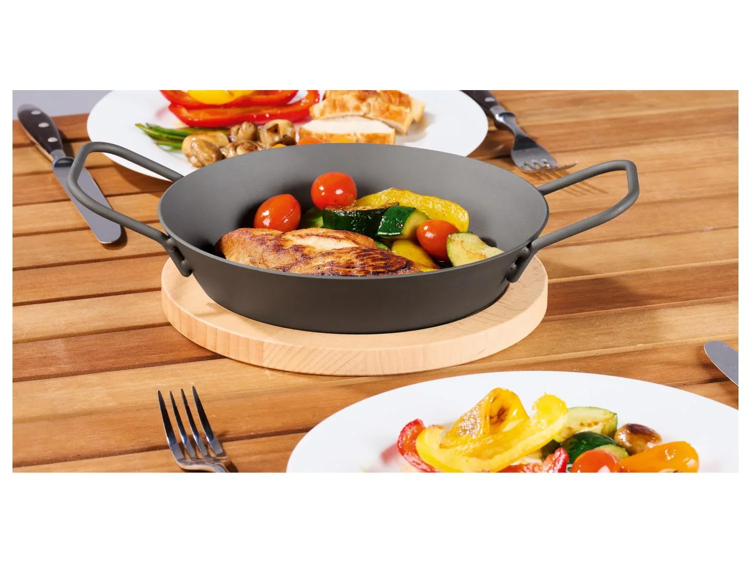 GRILLMEISTER Pole  griller en fer
