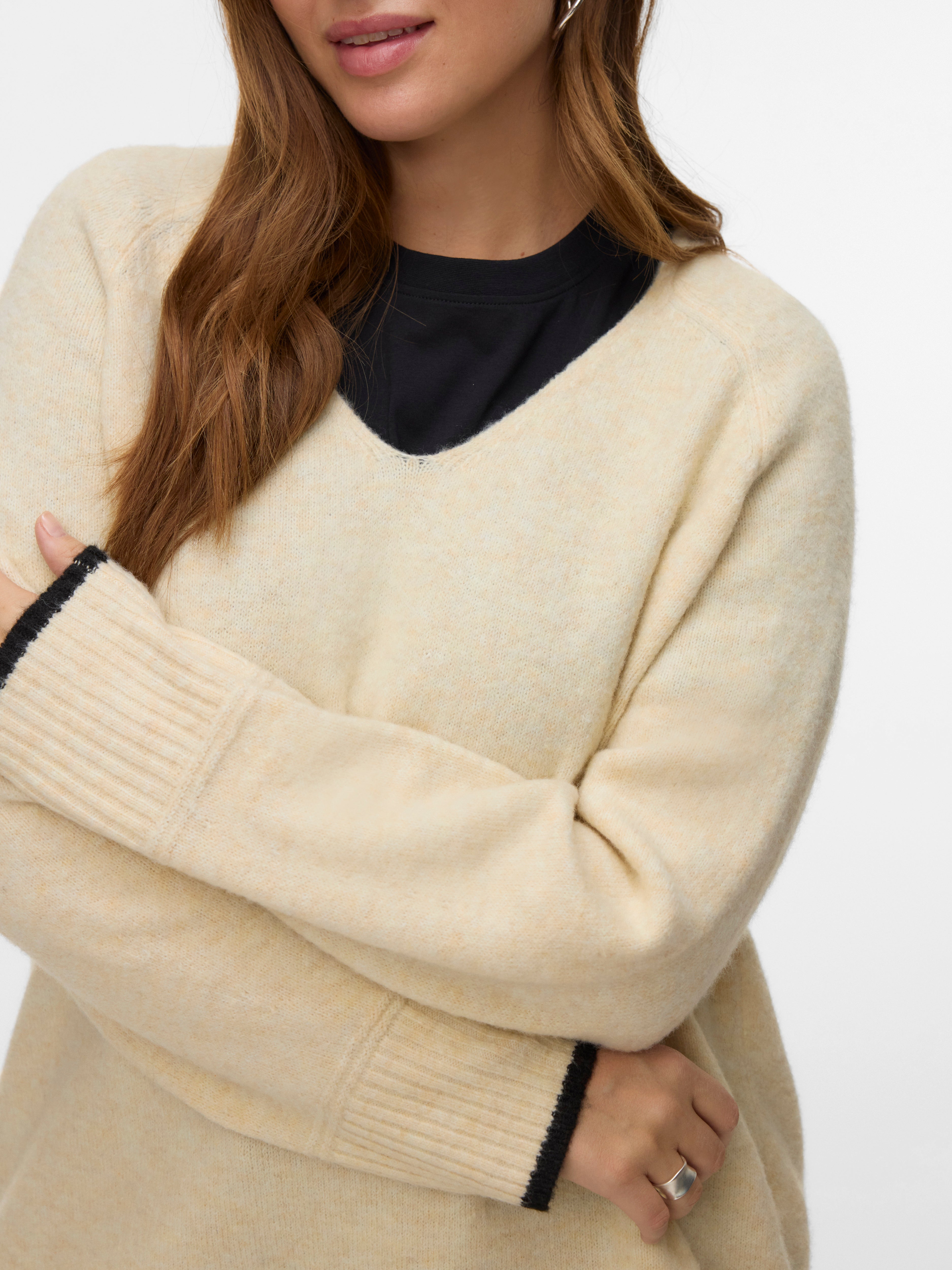 VERO MODA® VMCAQUARIUS Knitted pullover