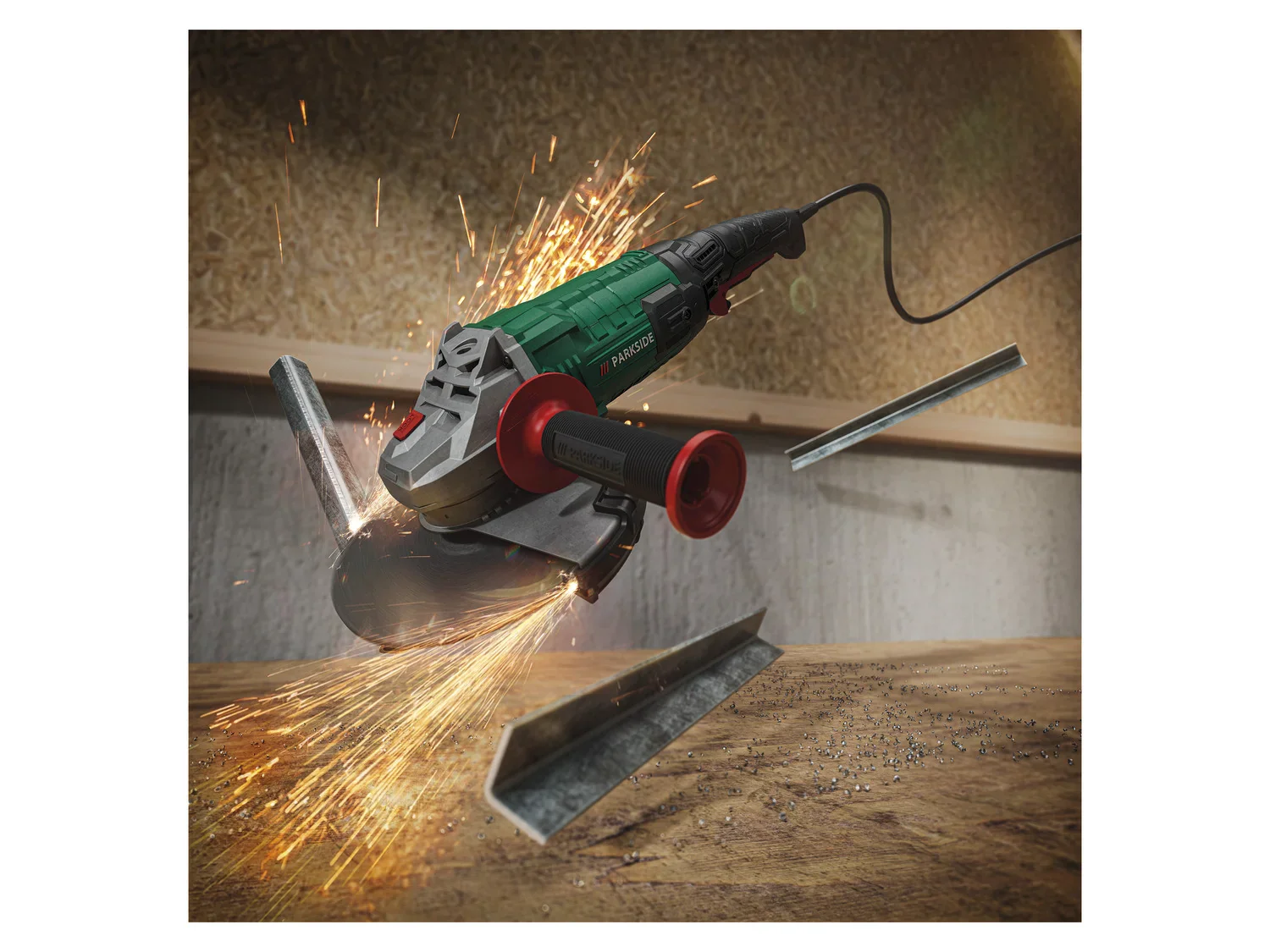 PARKSIDE Meuleuse d'angle PWS 230 E5, 230 mm, 2000 W