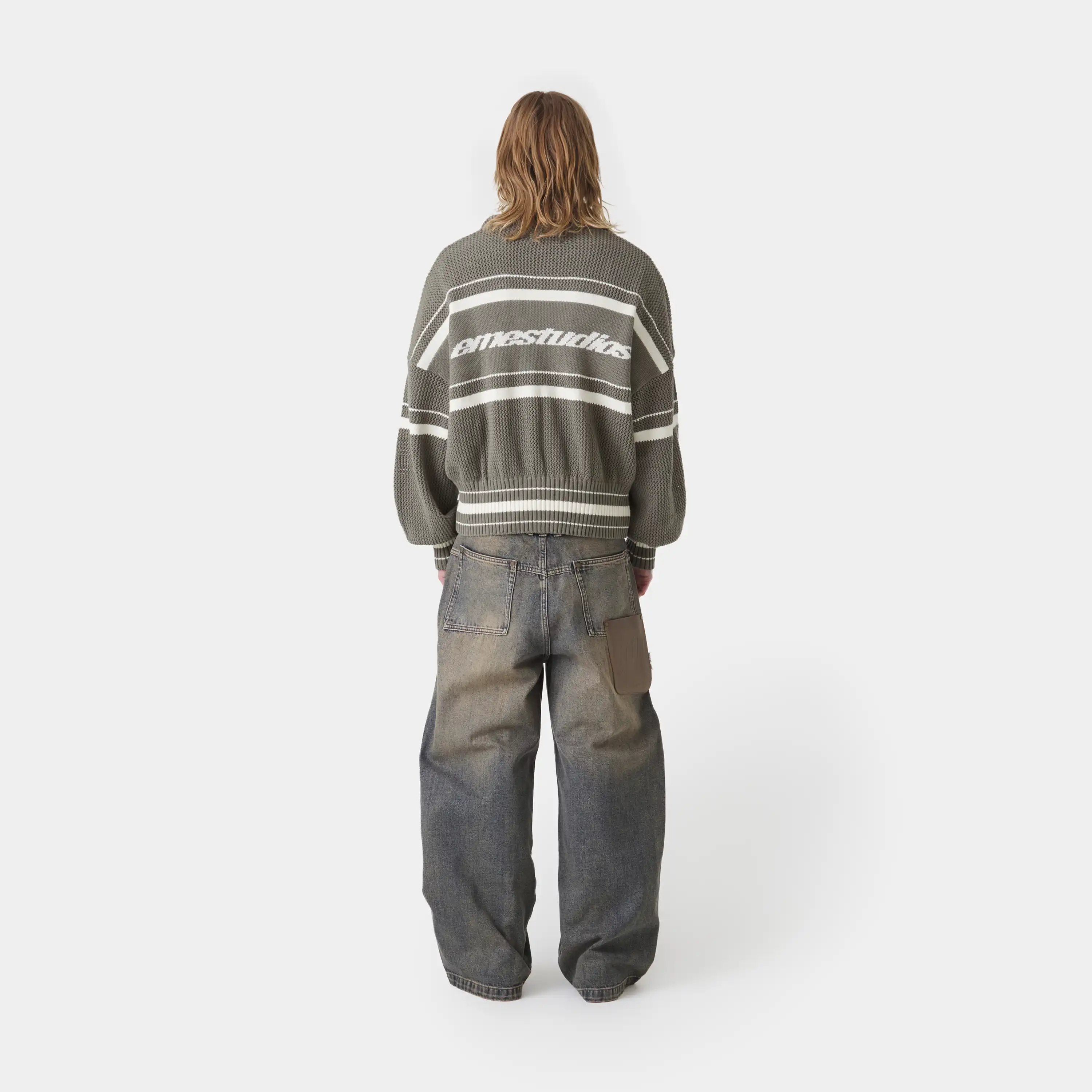 Unit Forest Zipper Knit