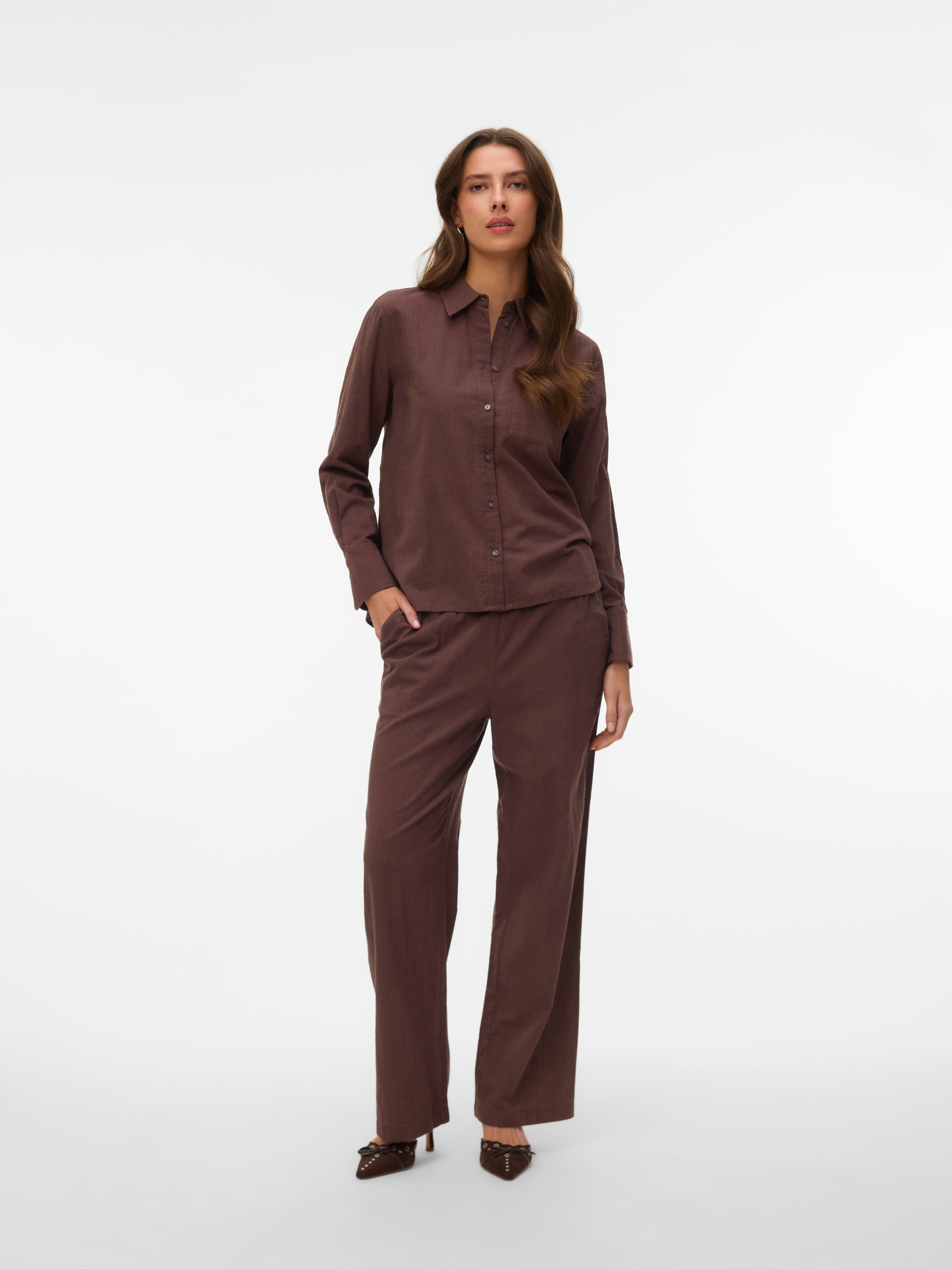 VERO MODA® VMCAIA Mid waist Trousers