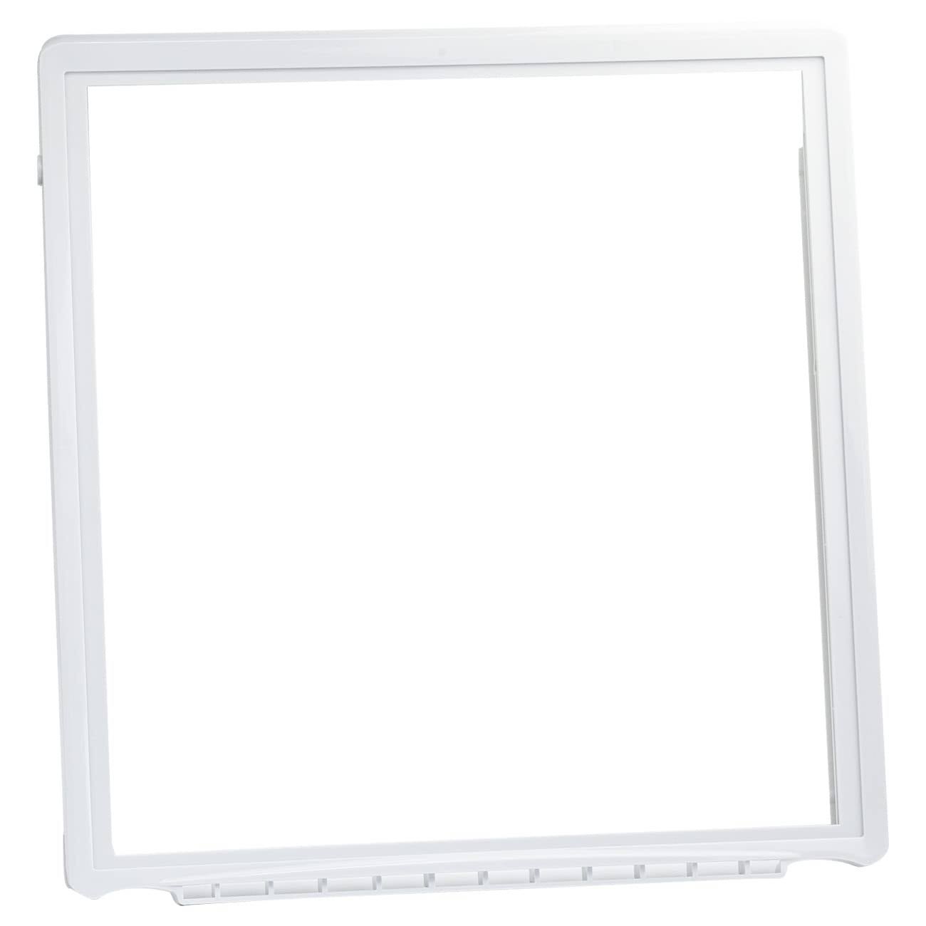 folosem 241969501 Refrigerator Shelf Frame (Without Glass) Crisper Pan Cover for Frigidaire (Electrolux) Refrigerator,Delicatessen Drawer Cover -ap44