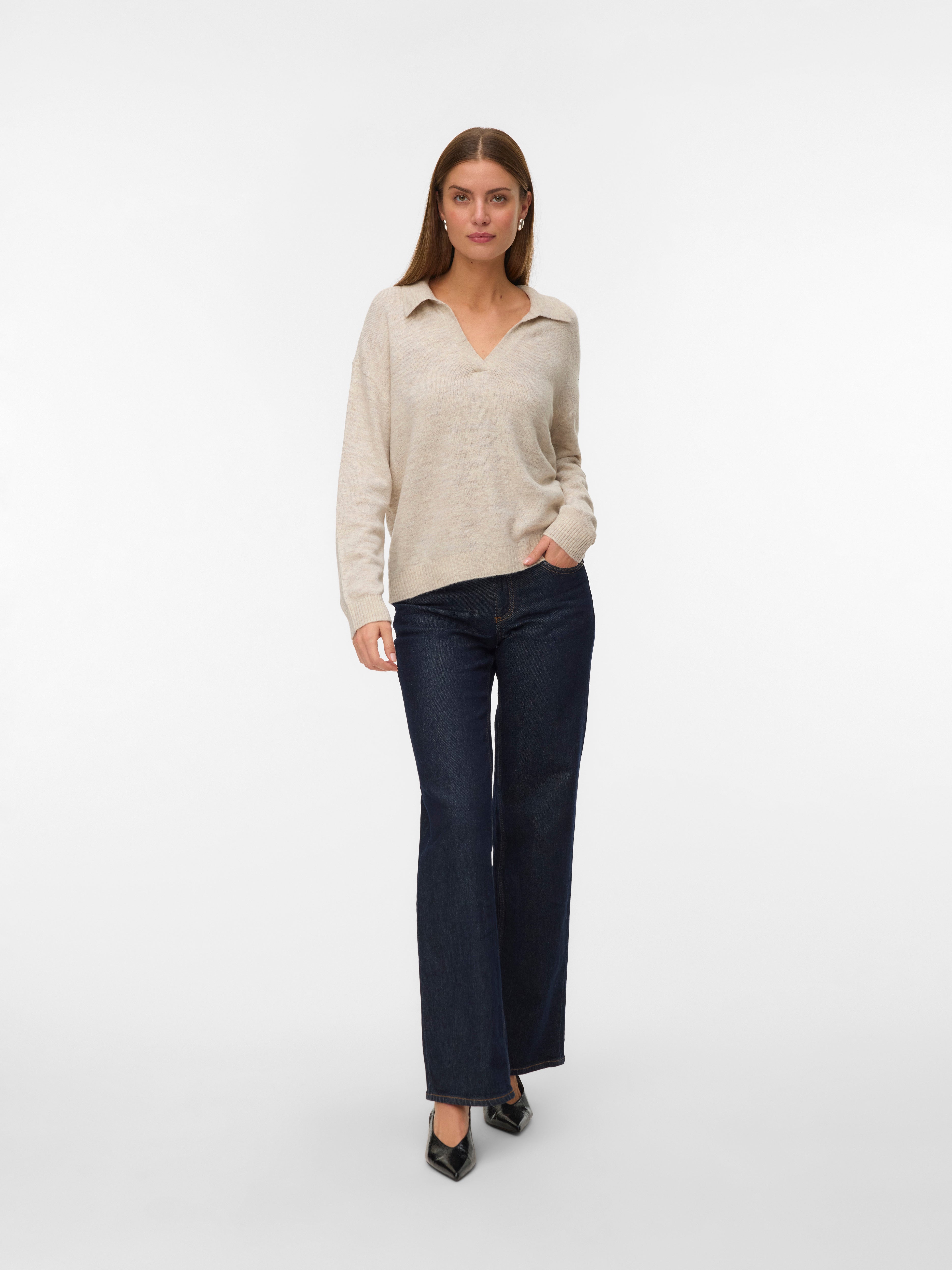 VERO MODA® VMLEFILE Knitted pullover