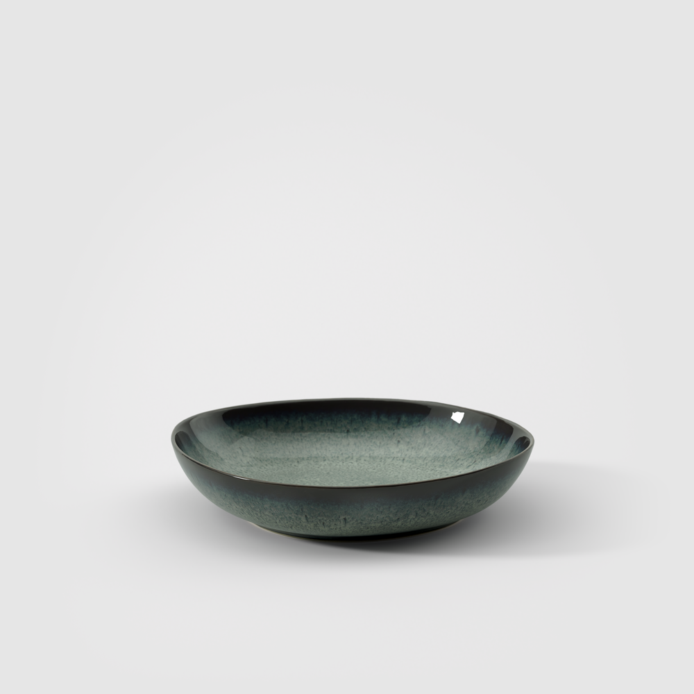 Lave Pasta bowl - Grey, 15.9 oz, stoneware
