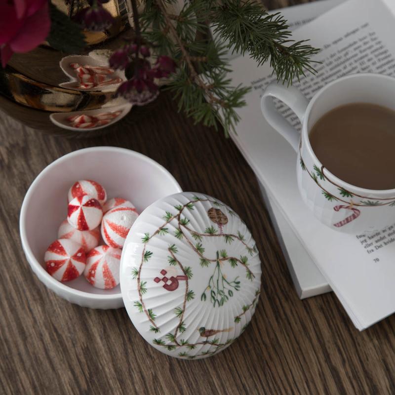 Hammershøi Christmas bonbonnier 11 cm