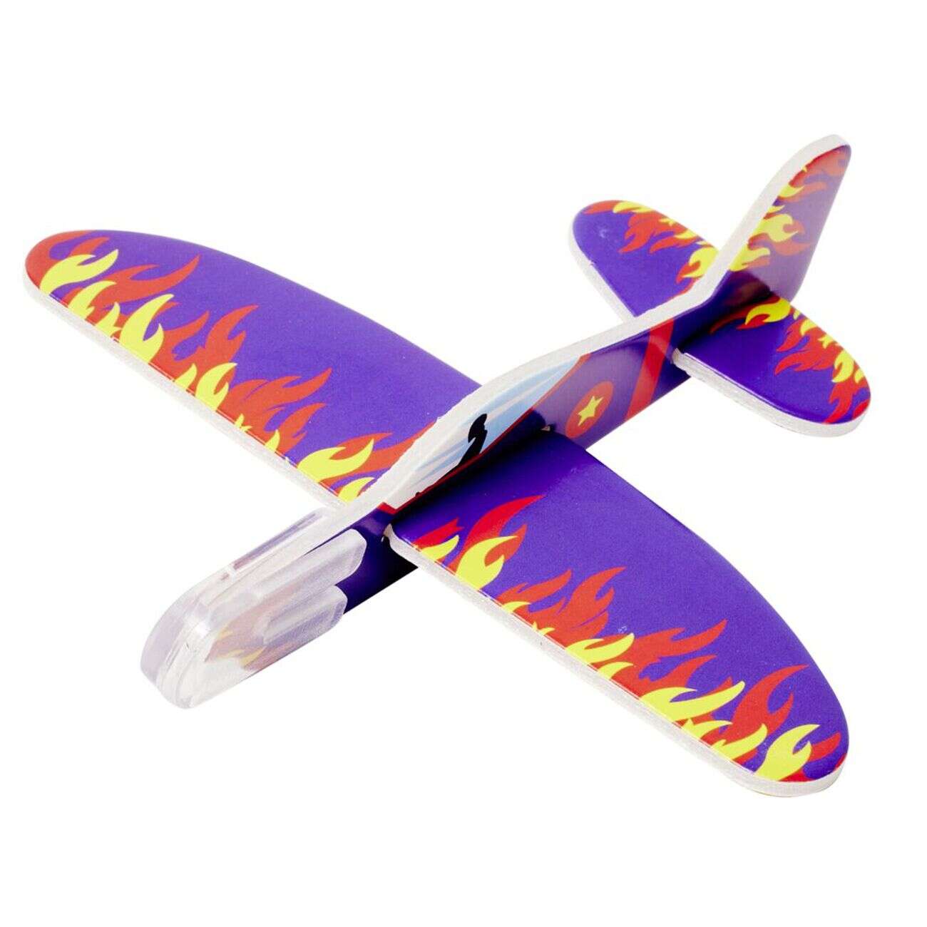 Mini avion à construire x2 en papier 7x10cm