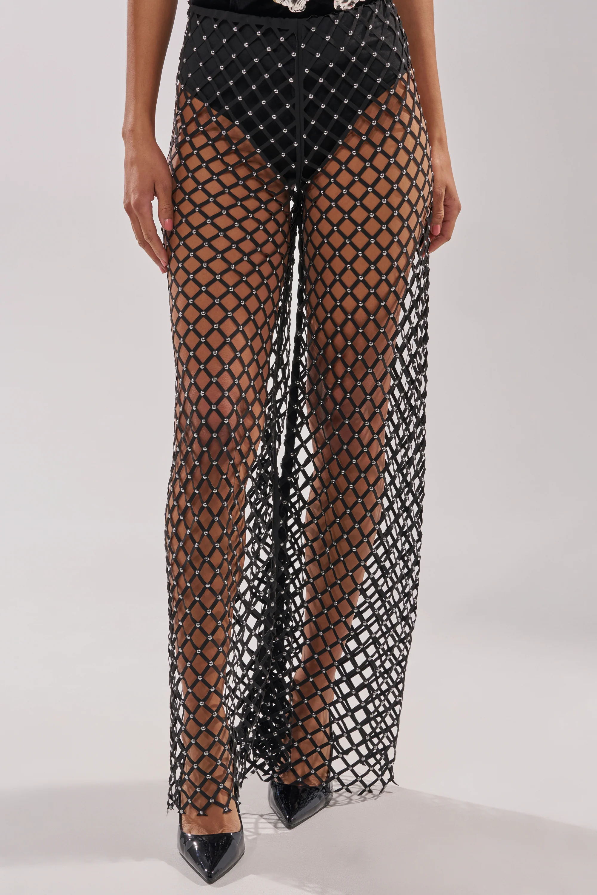CELINE STUD MESH PANT - Akira Store