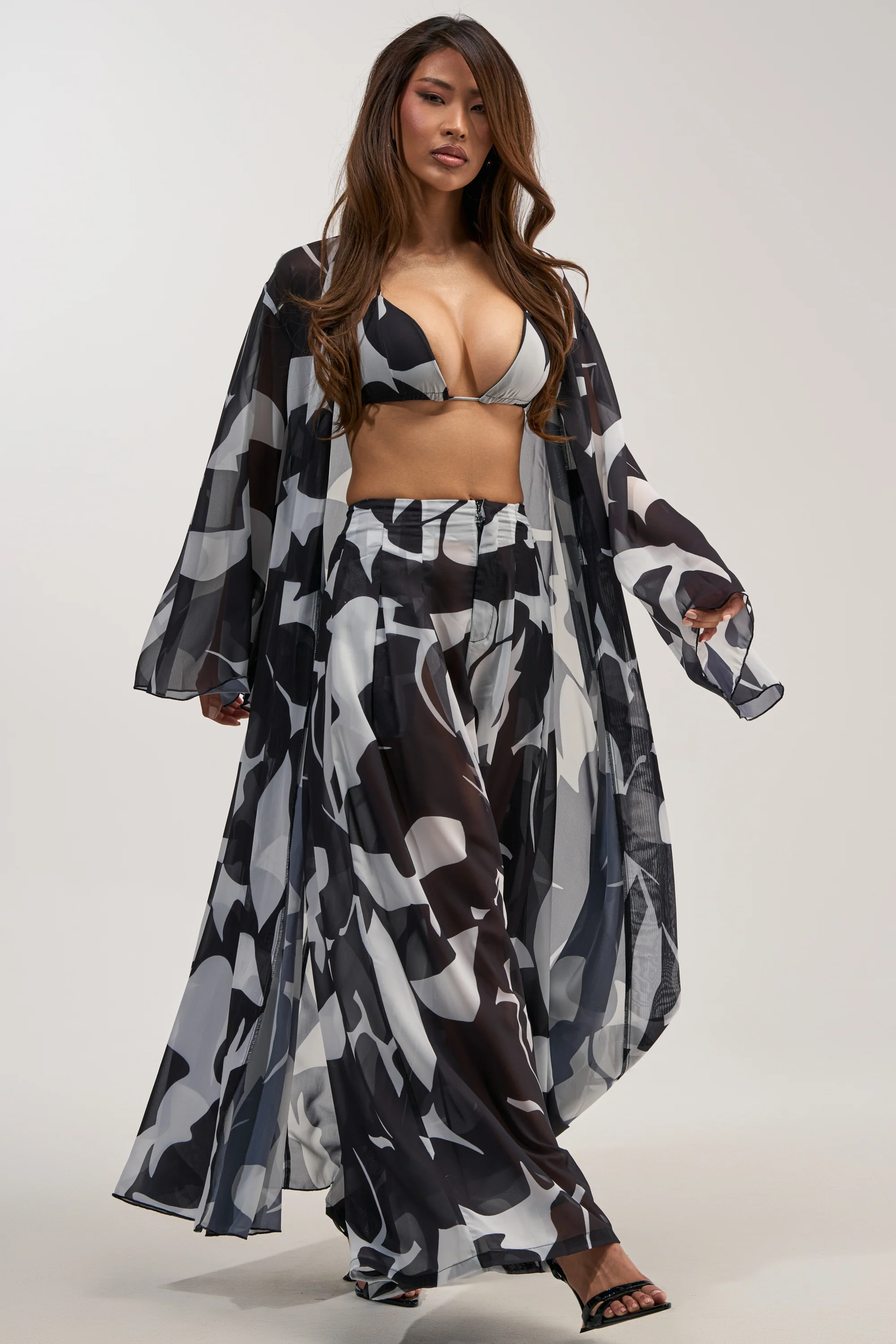 BAECATION CHIFFON DUSTER - Akira Store