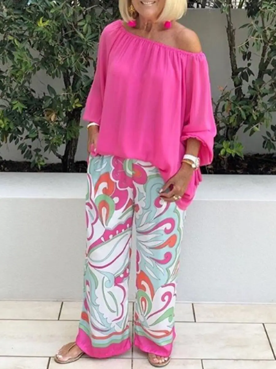 Sophie Paris I Pantalon ample à jambe large