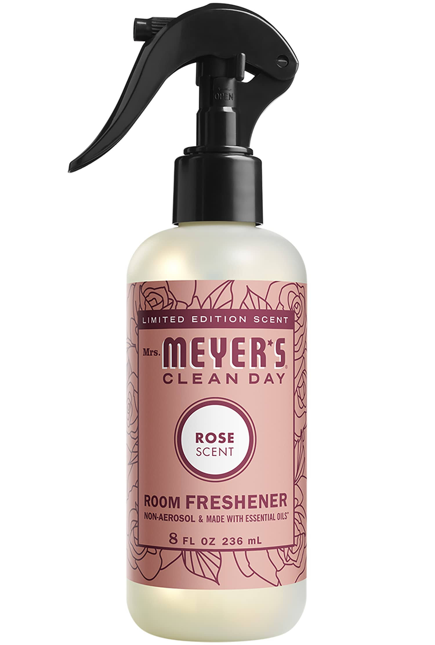 Mrs. Meyer's Clean Day Room Freshener Spray; Rose - 8.0 fl oz