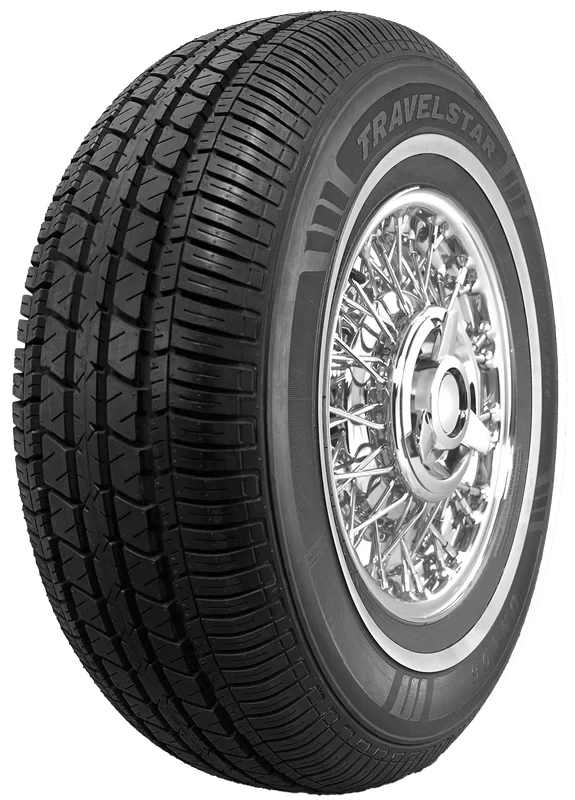 Travelstar All Season Tire 215/70R15 98T Passenger Tire 215/70/15,WHITE Wall 18MM(TIRE Only