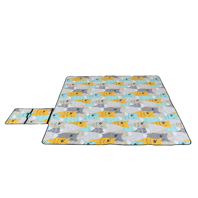 Leisure Thickened Moisture-Proof Waterproof Camping Outdoor Picnic Beach Mat Soft Folding Ground Mat for Tent and Indoor Use