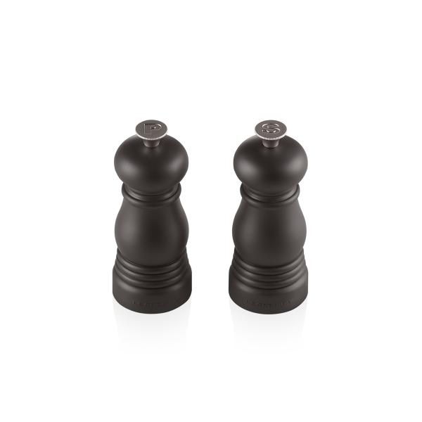 Salt- og pepperkvern sett 11 cm Matte Black