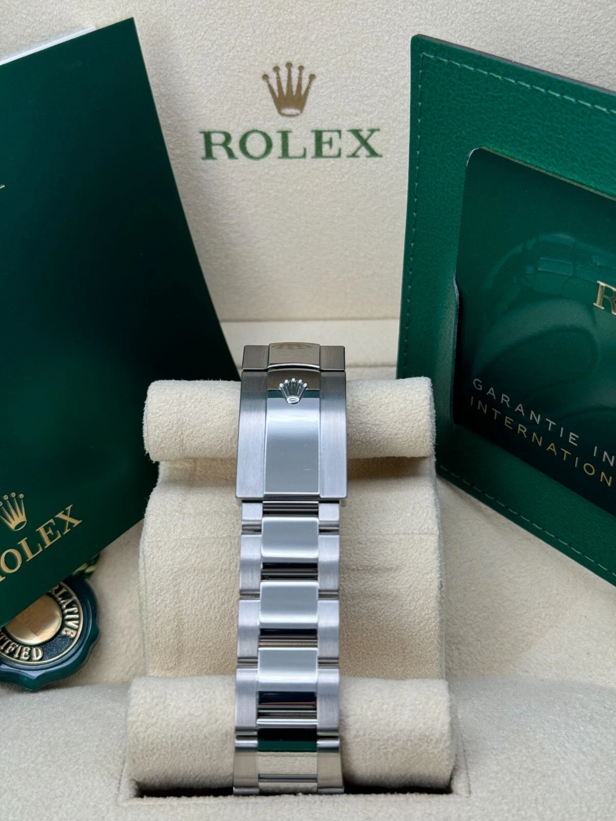 [Super Clone]RLX  Datejust 36mm 126234-0056 DISCONTINUED Green Palm Diamond Motif Dial Oyster