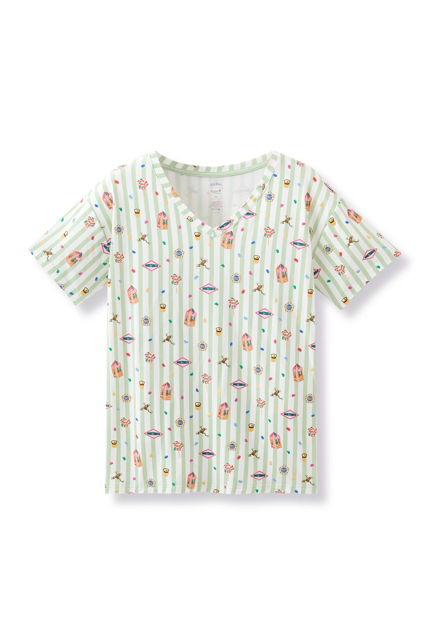 Women's Oversized V-Neck Tee in Honeydukes