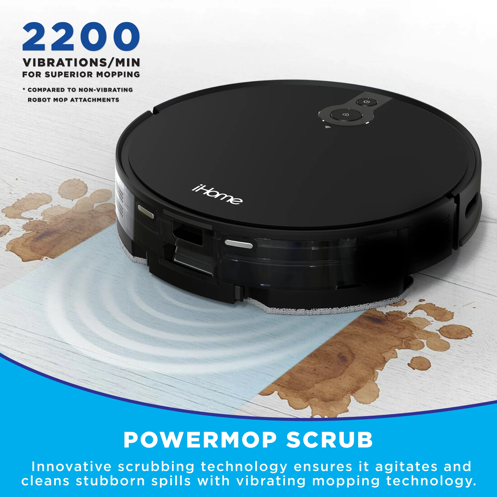 AutoVac Eclipse Pro 3-in-1 Robot Vacuum and Vibrating Mop, Homemap Navigation - Image 3