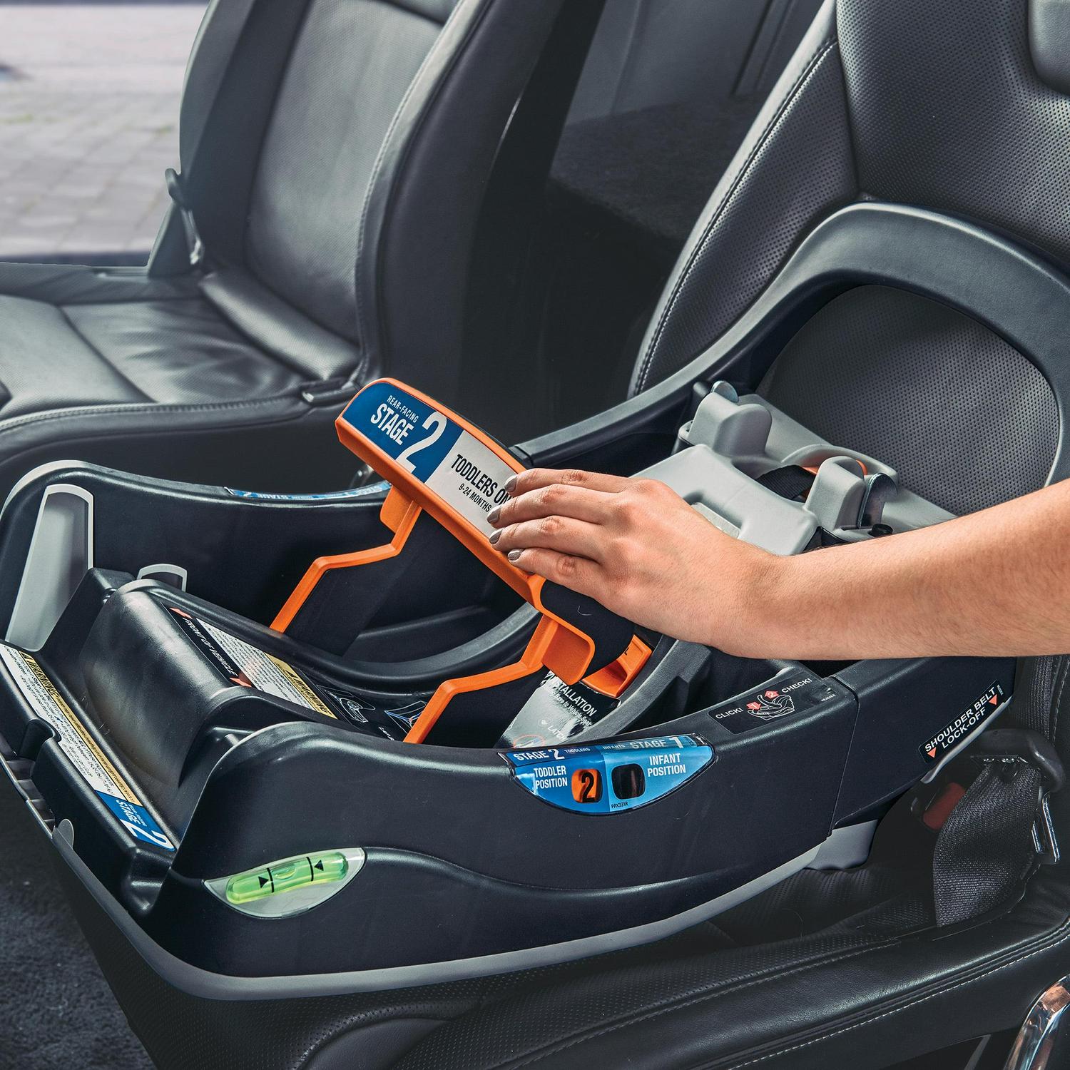 Chicco Fit2 Adapt Infant & Toddler Car Seat - Ember (Black). New