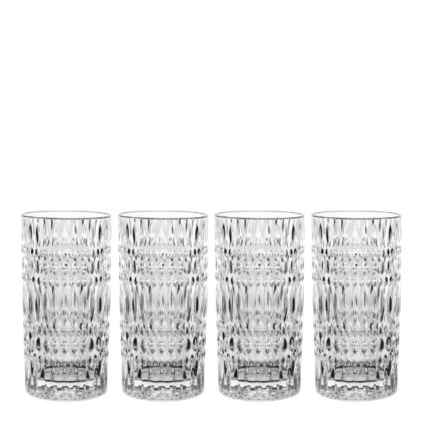 Ethno høye glass 43,4 cl 4 stk