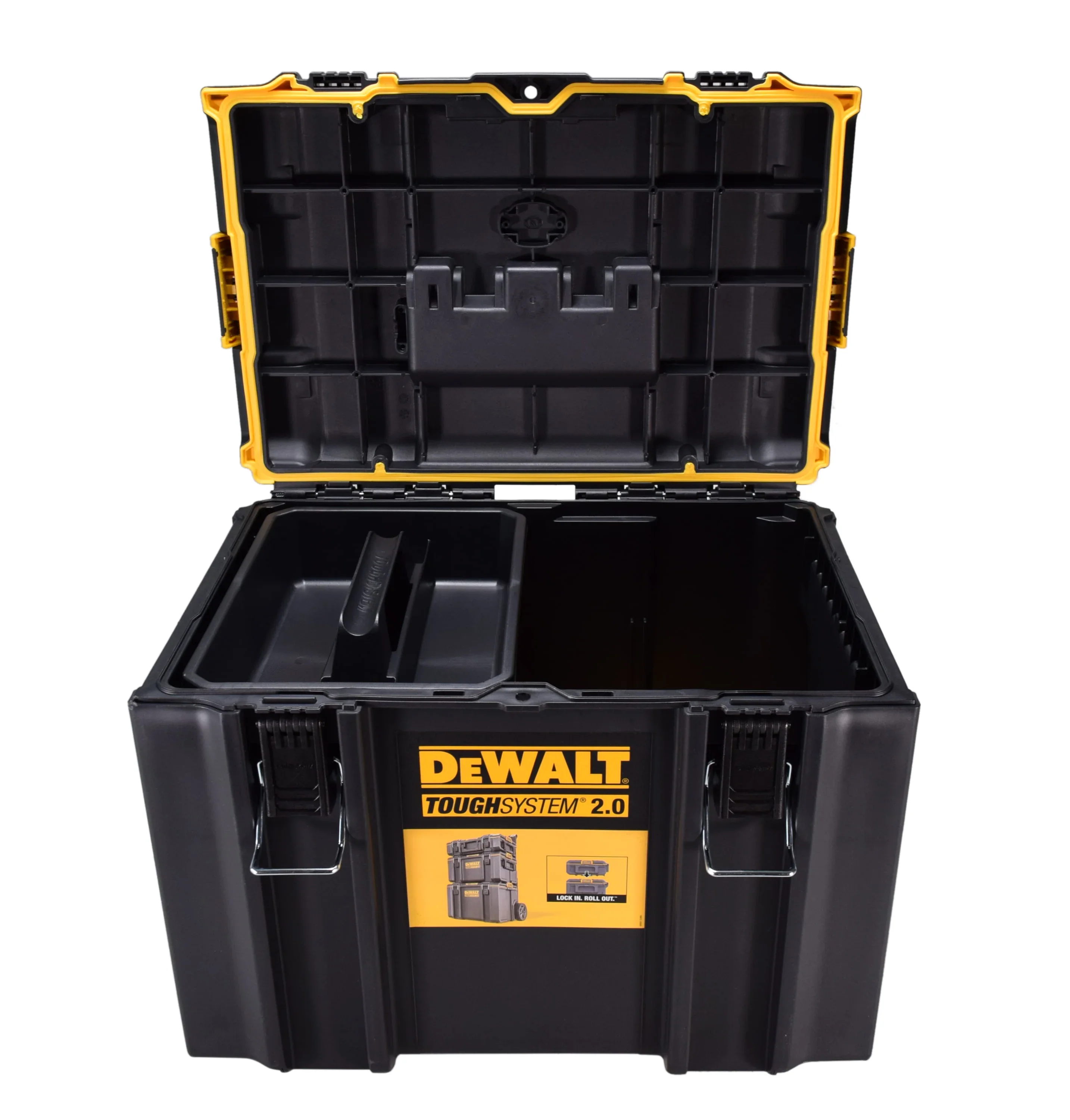DEWALT 2018833 Tool Boxes and Organizers, Plastic Black, 14.75