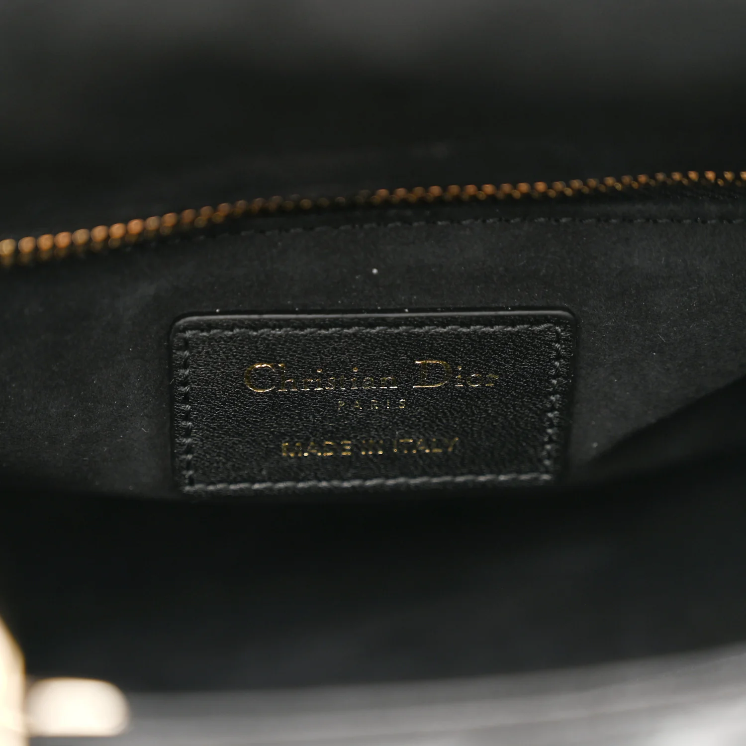 Lambskin Cannage Small My ABCDior Lady Dior Black