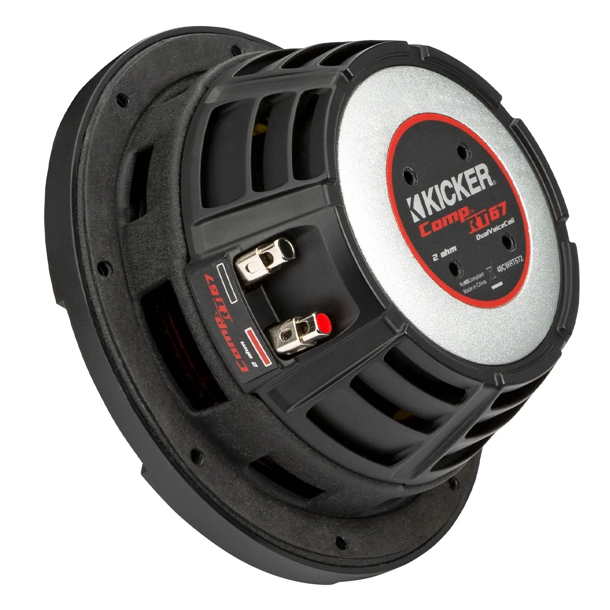 48CWRT672 CompRT 6.75" 2-Ohm DVC Subwoofer - Image 7