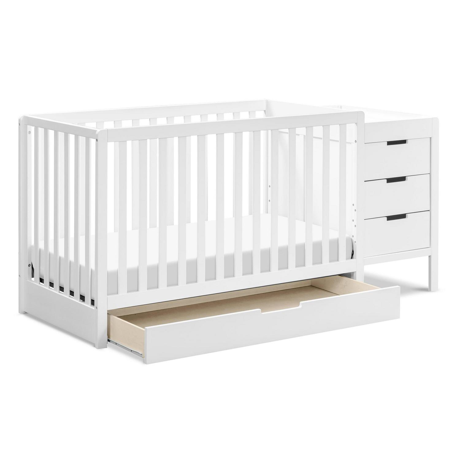 Carter - S by Davinci Colby 4 - in - 1 Convertible Crib & Changer Combo in White