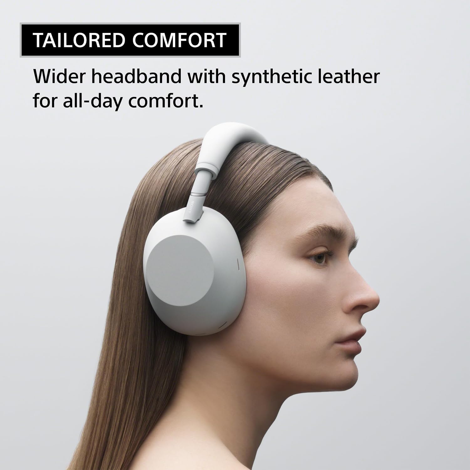 Sony WH-1000XM6 Best Wireless Noise Canceling Headphones  Black Bundle with Deco Gear Pro Audio Headphone Stand in Matte Black/Red
