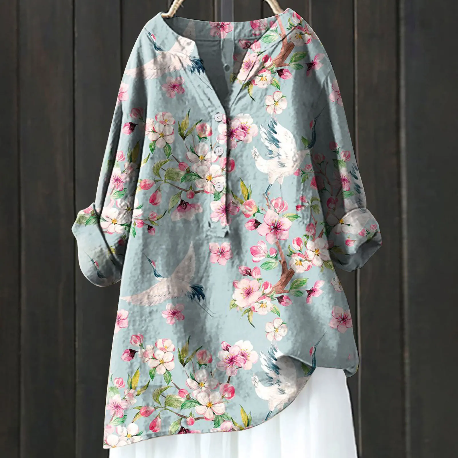 Daniela - Élégante Blouse Fleurie