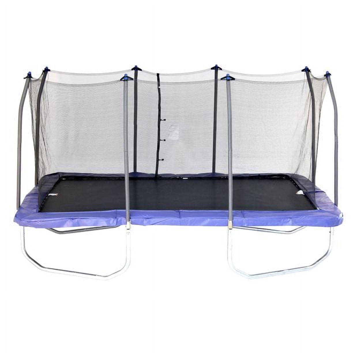 Rectangle 9#8242; x 15#8242; Trampoline. Blue