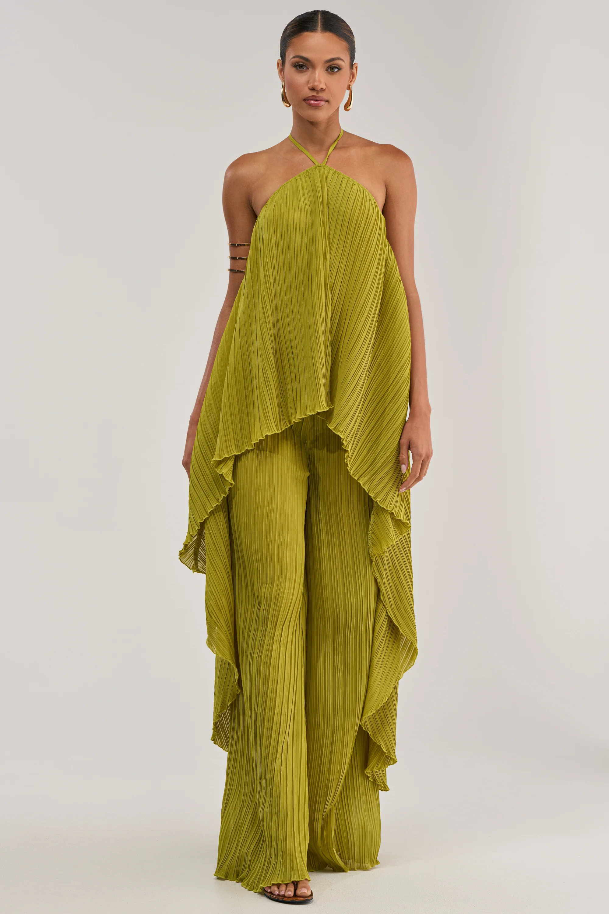 CRUSHIN ON YOU BLOUSE IN CHARTREUSE - Akira Store