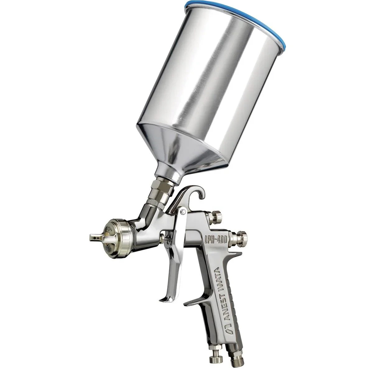 ANEST IWATA 5640 LPH400-134LV Center Post Gravity Feed HVLP Spray Gun