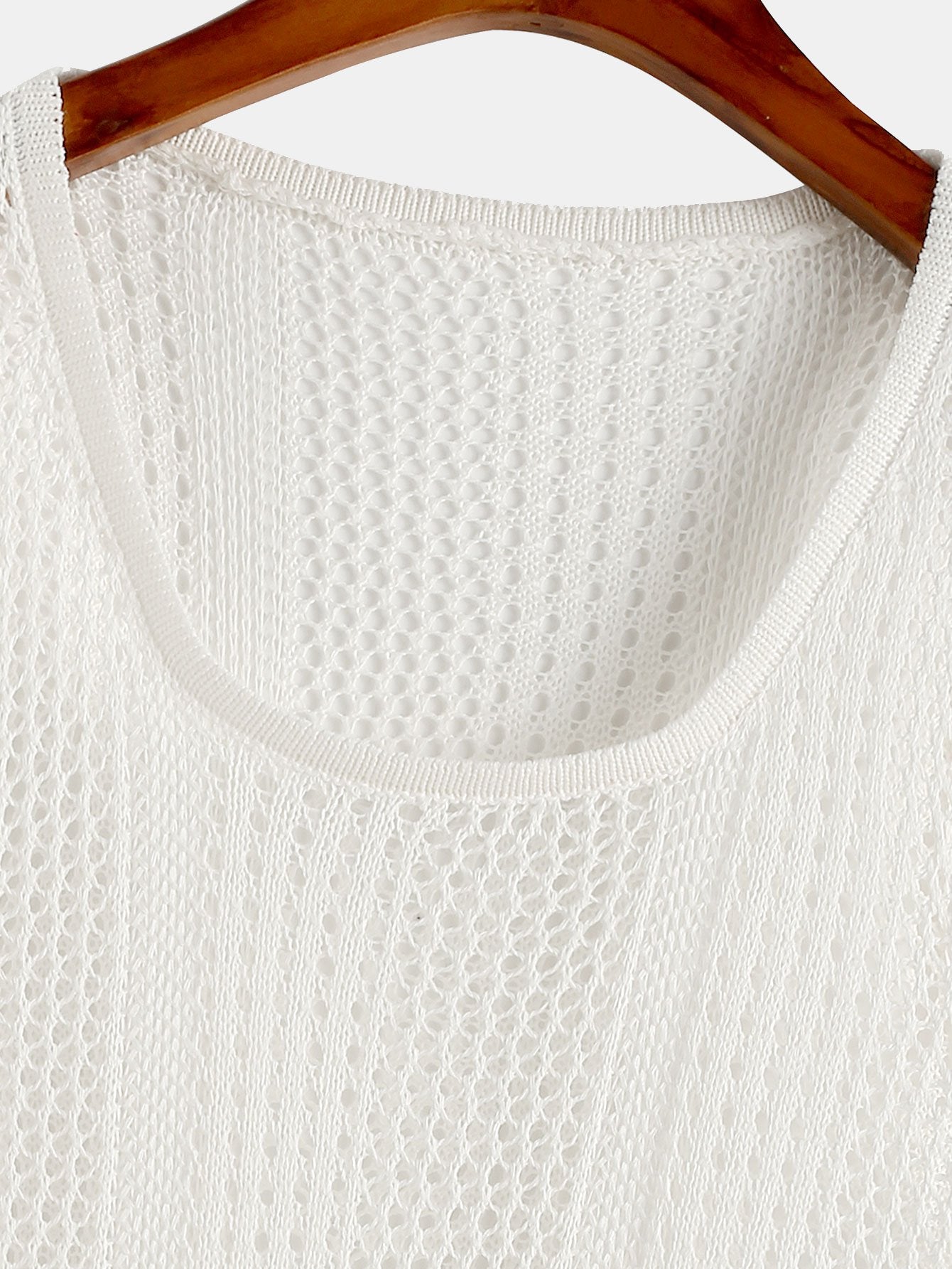 Débardeur en maille texturée