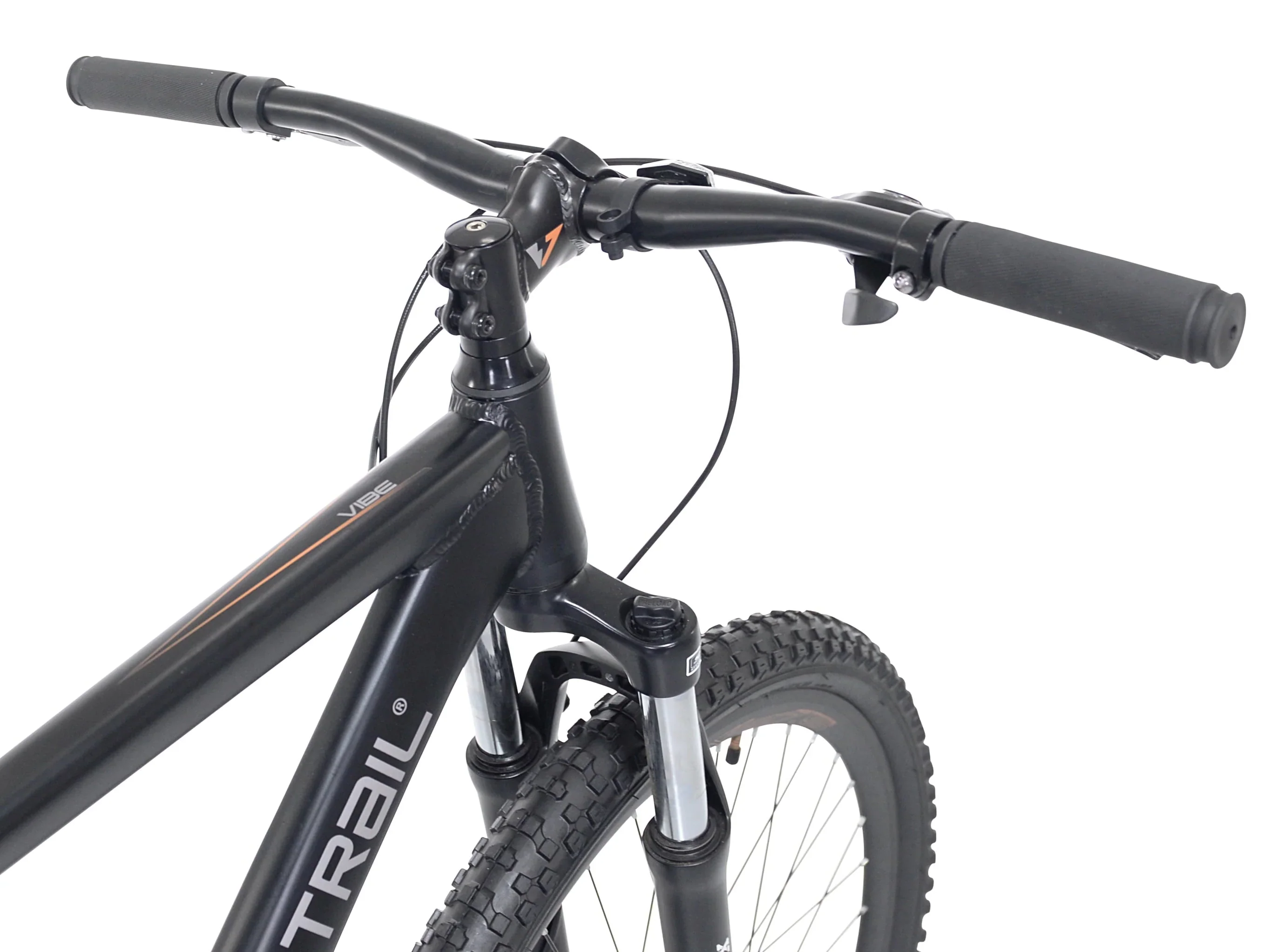 Ozark Trail 27.5 Vibe Mountain Bike, Large Frame, Black, Adult, Unisex