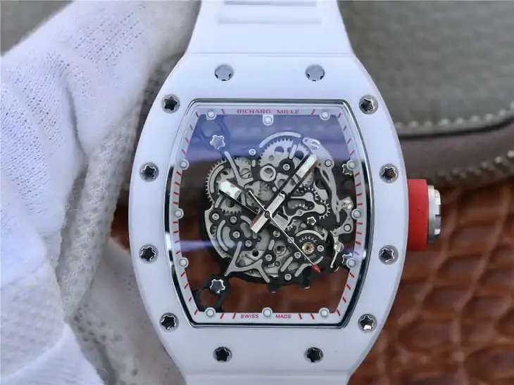 Richard Mille RM055 KV Factory Rubber Strap