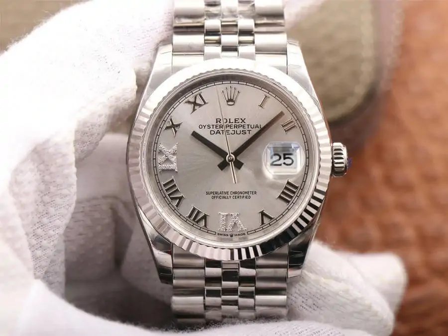 Rolex Datejust M126234-0029 EW Factory Stainless Steel Bezel