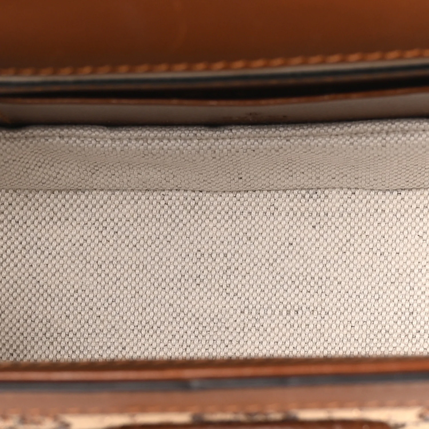 New Canvas Charisma Calfskin Crystal GG Monogram Small Bamboo 1947 Top Handle Bag Camel Ebony