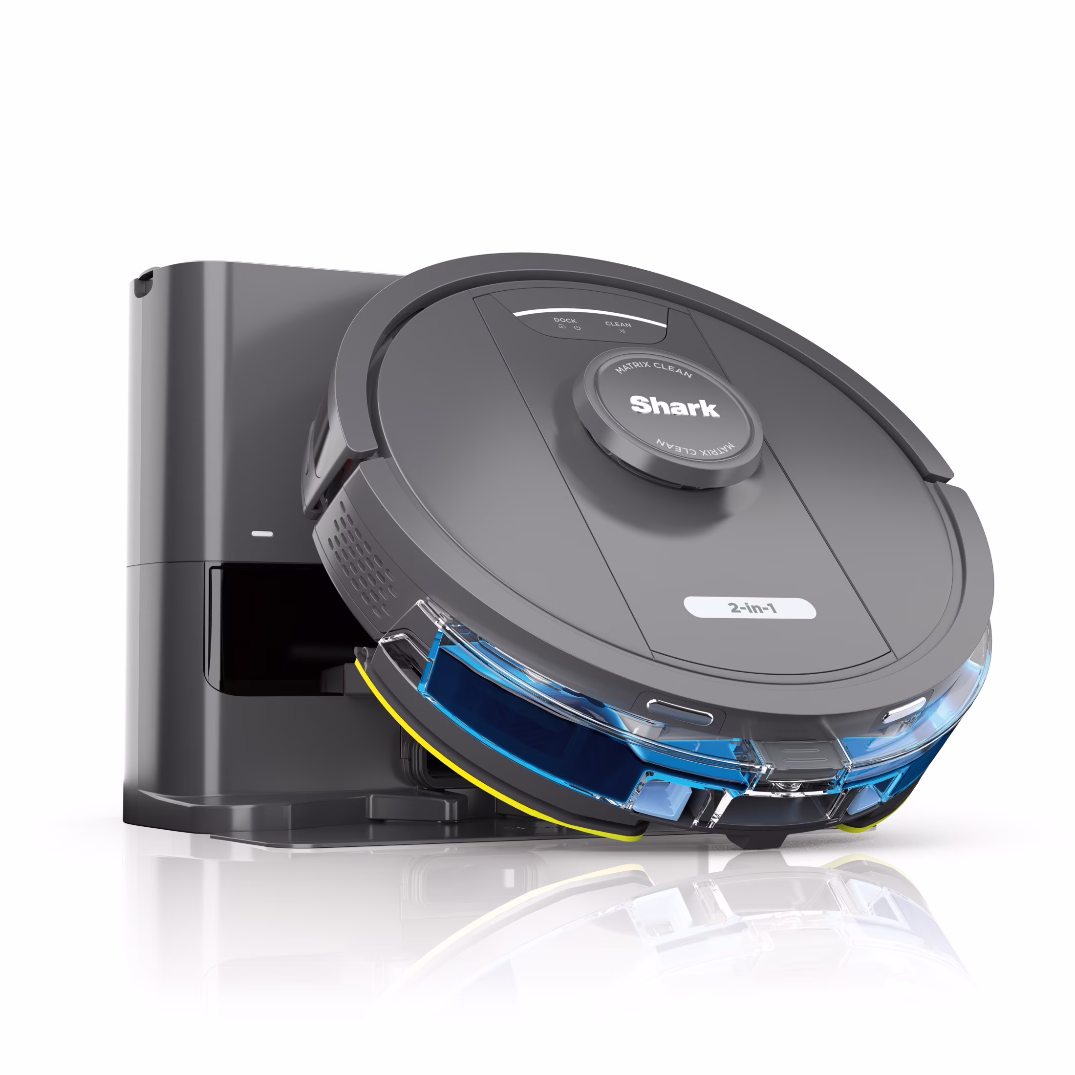 IQ 2in1 Self-Empty Robot Vacuum Mop, 30-Day Capacity, Precision Home Mapping, Sonic Mopping, Self-Emptying, Smart Mapping, Wi-Fi Connected, LIDAR Navigation, Mop Combo, Pet Hair