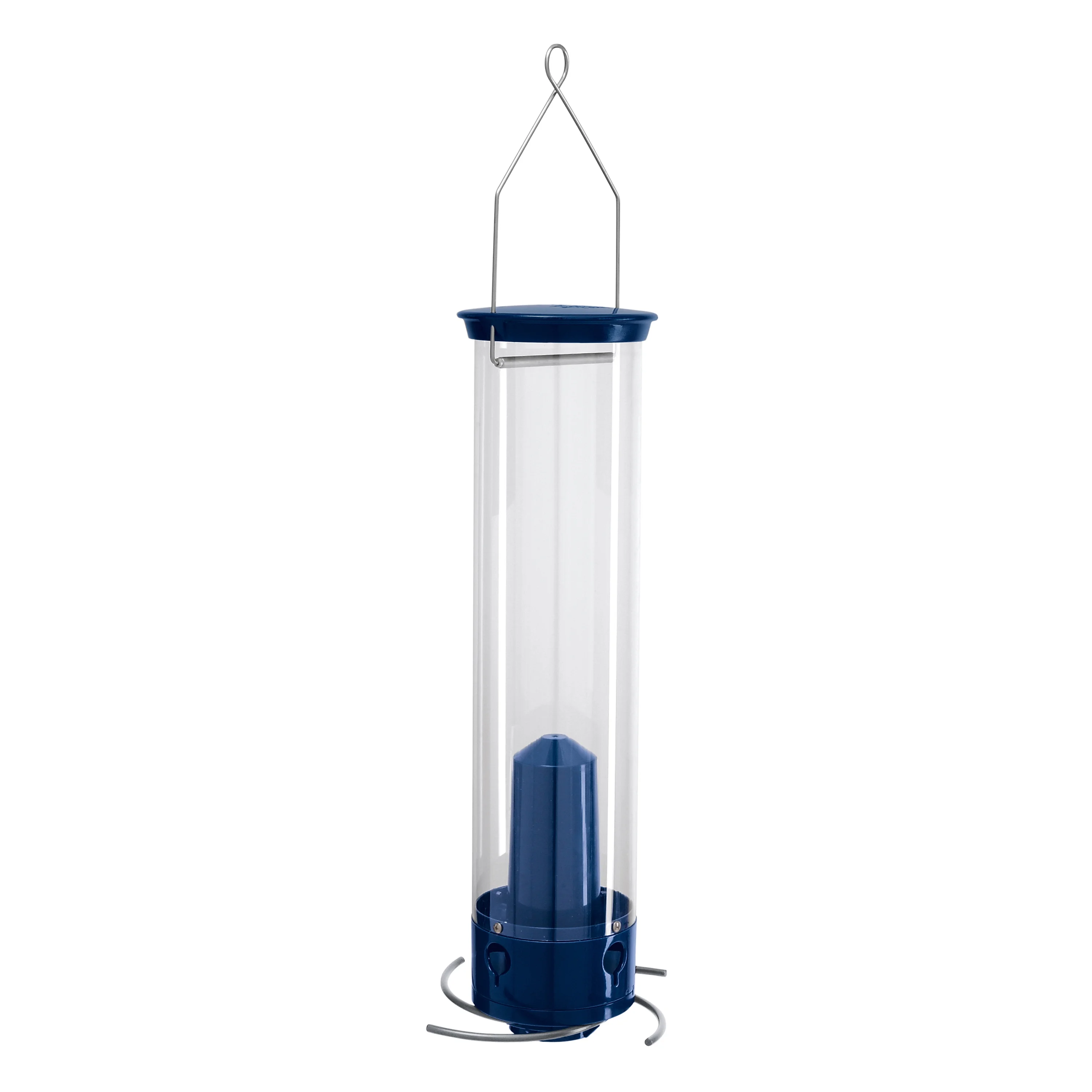Whipper Squirrel Proof Tube Bird Feeder Blue 5 lb capacity Image 10