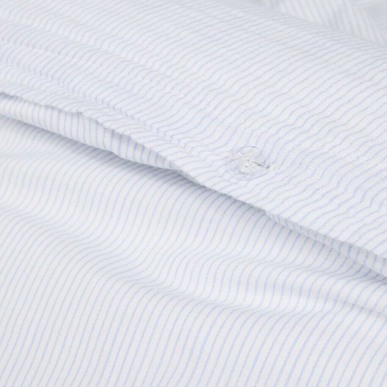 Parure de lit 2 personnes 220x240cm gaze de coton rayures (3 modèles)