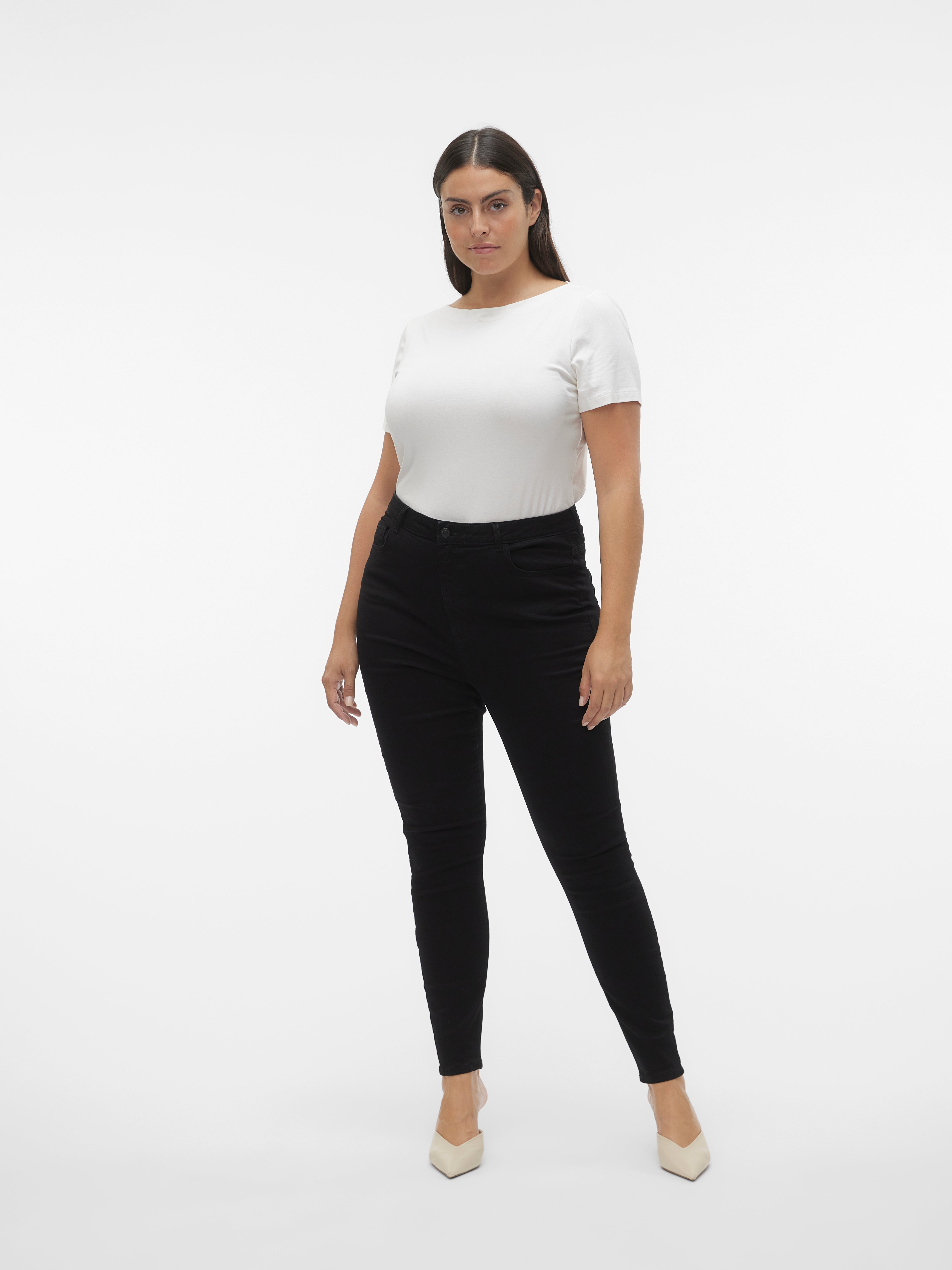 VERO MODA® VMSANDRA Super high rise Skinny Fit Jeans