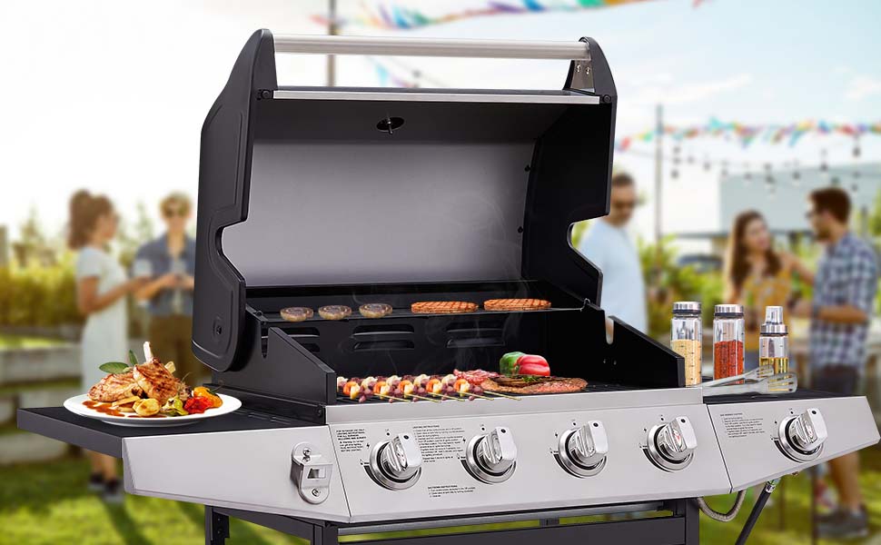 gas grill