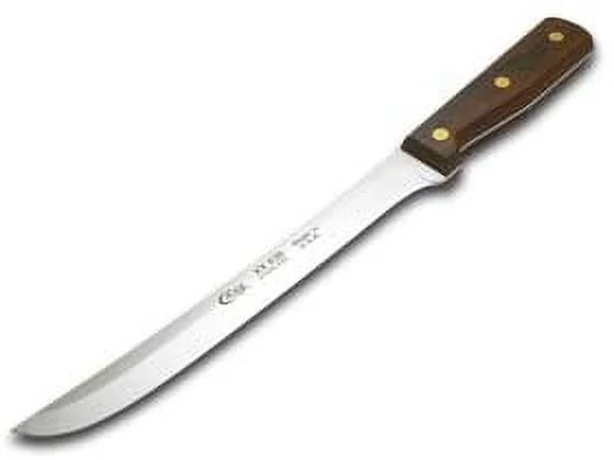 Case XX Solid Walnut Kitchen Knife Set, Stainless Steel Blades, Full Tang, 9 - Piece